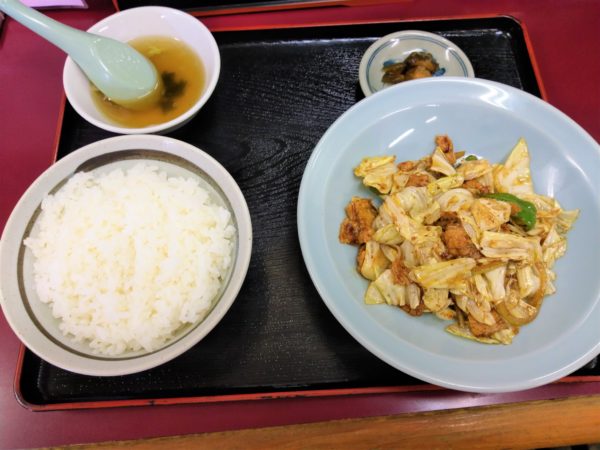 【ランチ・中華料理】寿楽　回鍋肉
